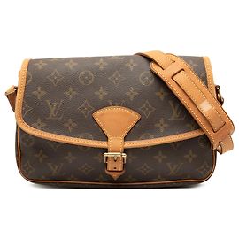 Louis Vuitton Marrom Monogram Sologne Marrom