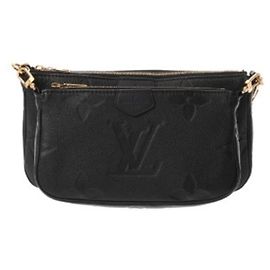 Louis Vuitton Monogram Empreinte Multi Pochette Accessoires Noir Nero