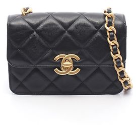 Borsa a Spalla Chanel Matelassé Small Flap Nero