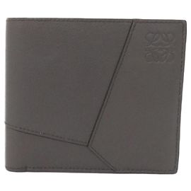 Loewe Puzzle Bifold-Geldbeutel mit Münzfach Anthrazitgrau