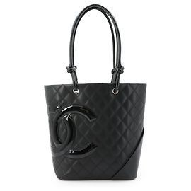 Bolsa Tote Chanel Cambon Line Medium Preto