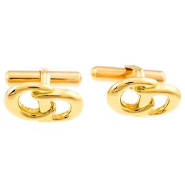 Abotoaduras Christian Dior em ouro amarelo 18K Outro