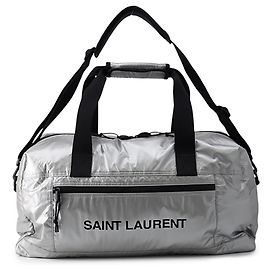 Sac Boston Saint Laurent Nook's Duffle Noir Argenté