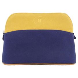 Hermès Hermes Bolide Carousel MM Handbag Pouch Blue