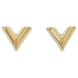 Orecchini Essential V Louis Vuitton D'oro