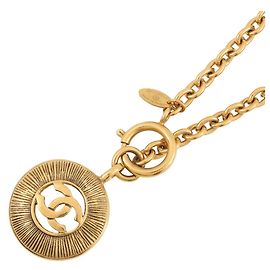 Collier en métal Chanel Doré