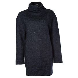 Isabel Marant Etoile, Strickkleid mit Rollkragen Blau