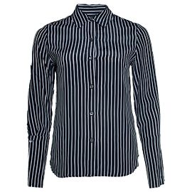 Frame Denim FRAME, camisa listrada em azul e branco Multicor