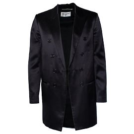 Saint Laurent, black silk blazer 2021 Black