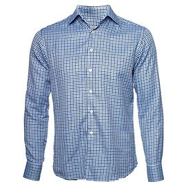 Etro, camicia pied-de-poule blu Blu