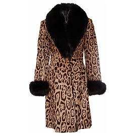 Autre Marque Jitrois, Leather leopard coat with ponyskin Multiple colors