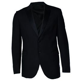 Neil Barrett Neil barret, black structured blazer jacket Black