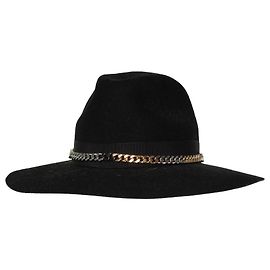 Zadig & Voltaire, Amelia chain hat in black Black