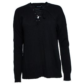 The Kooples, top con lacci nero Nero
