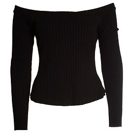 Autre Marque The Range, top a coste con spalle scoperte nero Nero