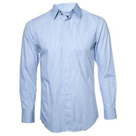 Dolce & Gabbana, camicia a righe blu Blu
