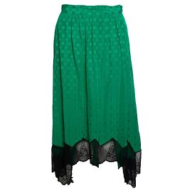 Zadig & Voltaire Deluxe, Jupe plissée Joslin Jac deluxe Vert