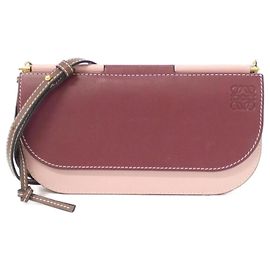 Pochette Shoulder Wallet Gate Loewe Bordeaux