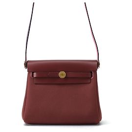Hermès Hermes Kara Handtasche in Rouge H Rot