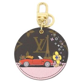 Porte-clés Monogram Vivienne Louis Vuitton Marron