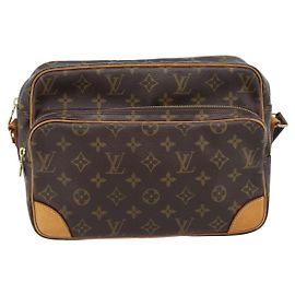Louis Vuitton Nil Messenger Bag Monogram Canvas 28 Brown