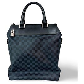 Louis Vuitton Greenwich Tote Damier Cobalt Large Black