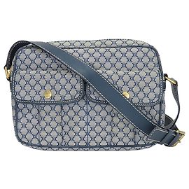 Céline Borsa a Spalla Celine Macadam Navy Blu navy