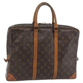 LOUIS VUITTON Monogram Porte Documents Voyage Business Bag M53361 Auth BA13014 Monogramme