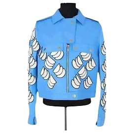 Courreges Chaqueta azul Azul