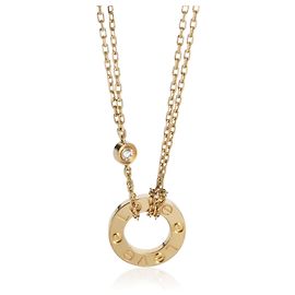 Cartier Yellow Gold Diamond Love Pendant Other