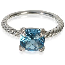 Anello Chatelaine in argento sterling e diamante David Yurman Altro