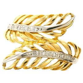 Autre Marque Platinring mit Diamant Andere