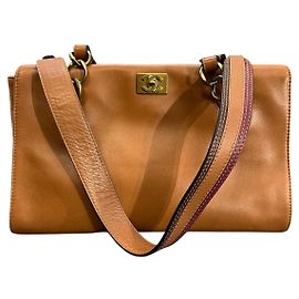 2002 Chanel CC Soft Calfskin Turnlock Shoulder Bag Other