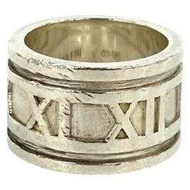 Tiffany & Co Tiffany Vintage Atlas breiter Ring Silber