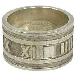 Tiffany & Co Tiffany Vintage Atlas Wide Ring Silvery
