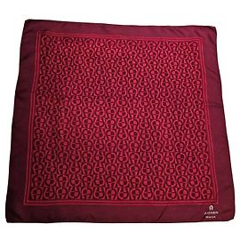 Aigner Seidentuch Rot