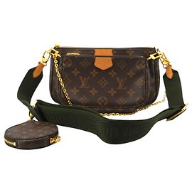 Louis Vuitton Bolso Multi Pochette Accessoires en canvas Monogram M44813 Castaño