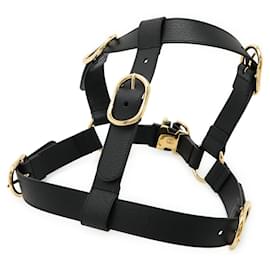 Gucci Leather Pet Harness Black