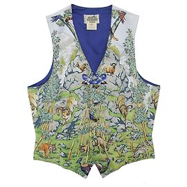 Hermès Camisa de seda Hermes Multicolor
