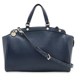 Borsa 2 way Louis Vuitton Blair MM Epi Blu Altro