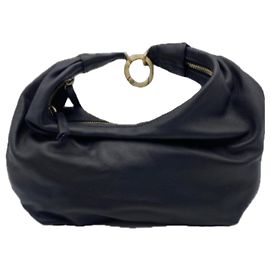 Autre Marque Sac à main "Pouch" en cuir Noir