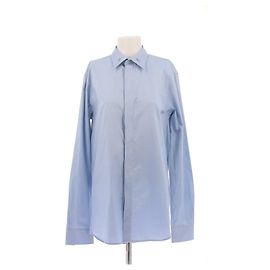 Givenchy Hemd aus blauer Baumwolle Blau