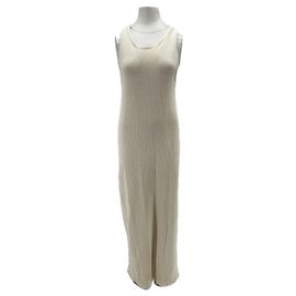 Robe maxi sans manches Jil Sander beige Beige