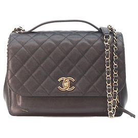 Chanel A93607 Caviar Business Affinity Bolsa de Ombro Preto