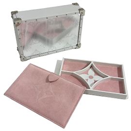 Louis Vuitton Joyero Monogram Rose Rosa Blanco
