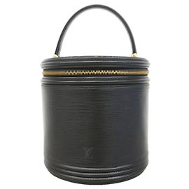 Borsa Louis Vuitton Epi Cannes M48032 Nero