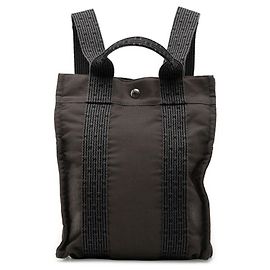 Hermès Hermes Herline Ad PM Backpack Brown Black