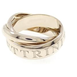 Cartier Trinity 1998 Christmas Limited Edition Ring Golden