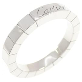 Cartier Lanieres Ring in White Gold Golden