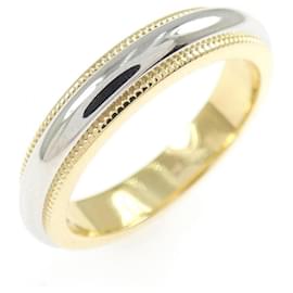 Anello Milgrain Tiffany & Co. D'oro